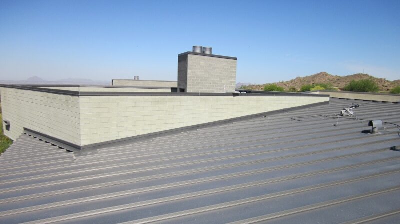 Grey Metal Roof