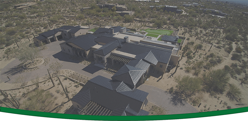 A Vertex Metal Roofing job in Arizona.