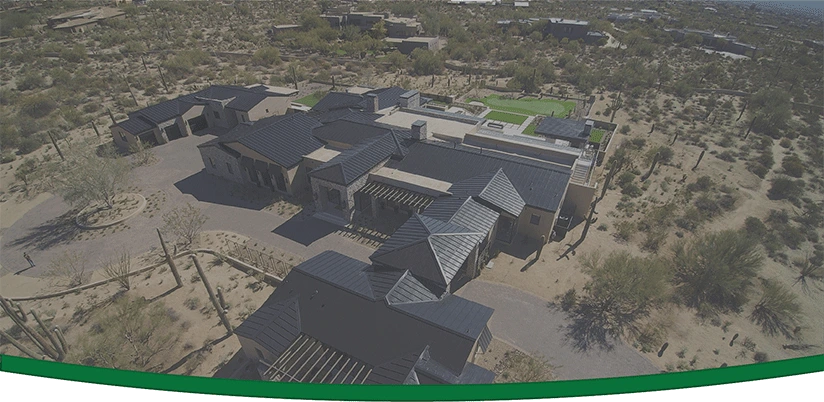 A Vertex Metal Roofing job in Arizona.